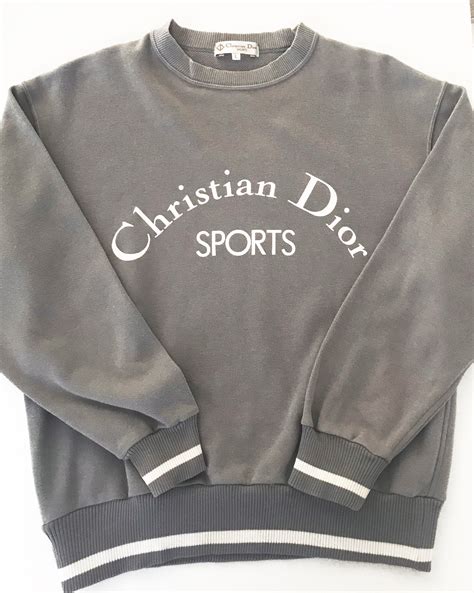 christian dior sports sweatshirt white|christian dior sweatshirt women.